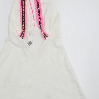 Womens UK Size 6 ASOS White Basic Tank