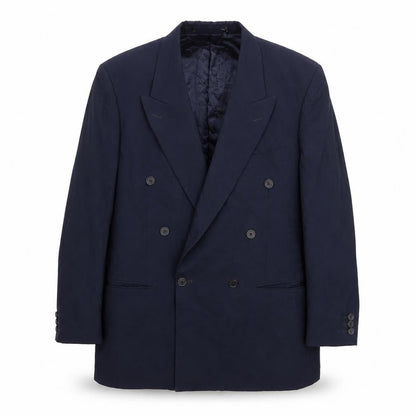Mens UK Size 40 Preworn Regular Blue Suit Jacket