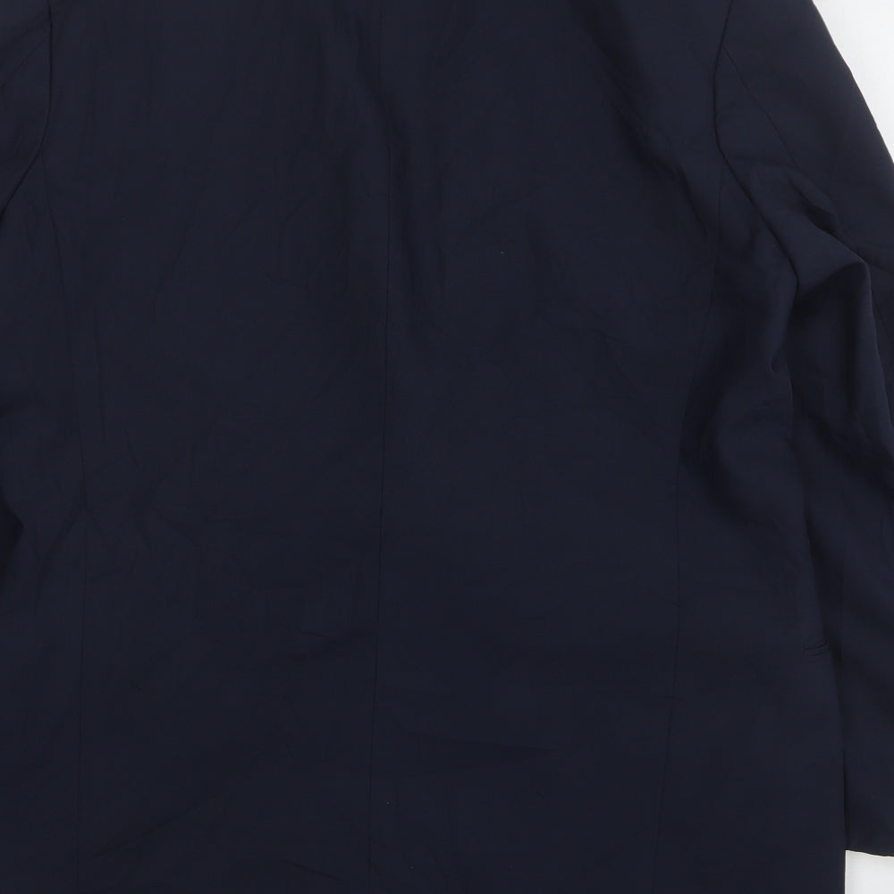 Mens UK Size 40 Preworn Regular Blue Suit Jacket