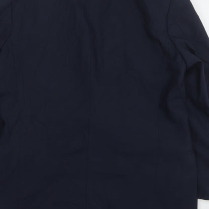 Mens UK Size 40 Preworn Regular Blue Suit Jacket
