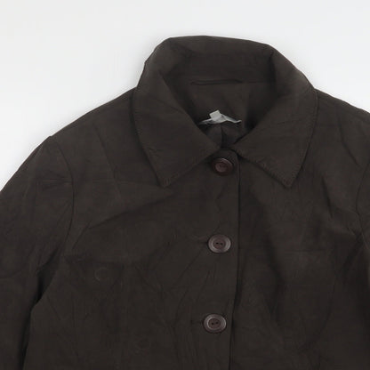 Womens UK Size 16 Mia Moda Brown Jacket