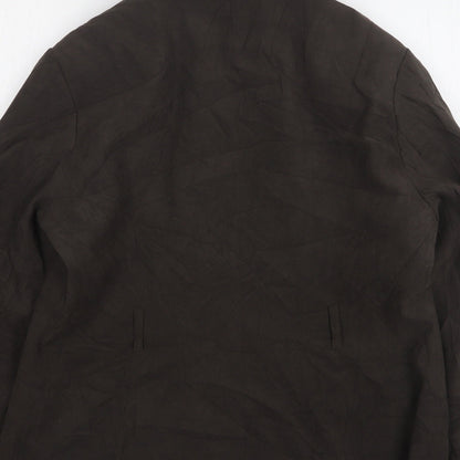Womens UK Size 16 Mia Moda Brown Jacket
