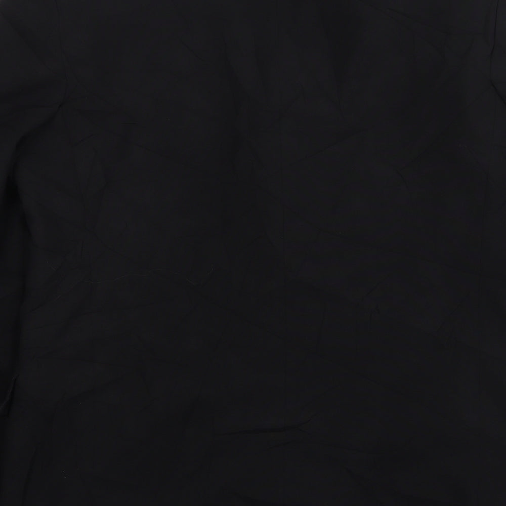 Mens UK Size 40 Savatini Regular Black Suit Jacket