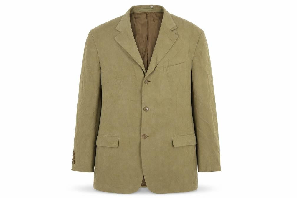 Mens UK Size 40 Marks and Spencer Regular Beige Suit Jacket