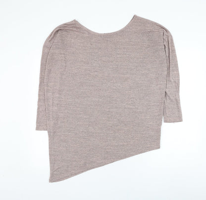 Womens UK Size M New Look Purple Pullover Jumper