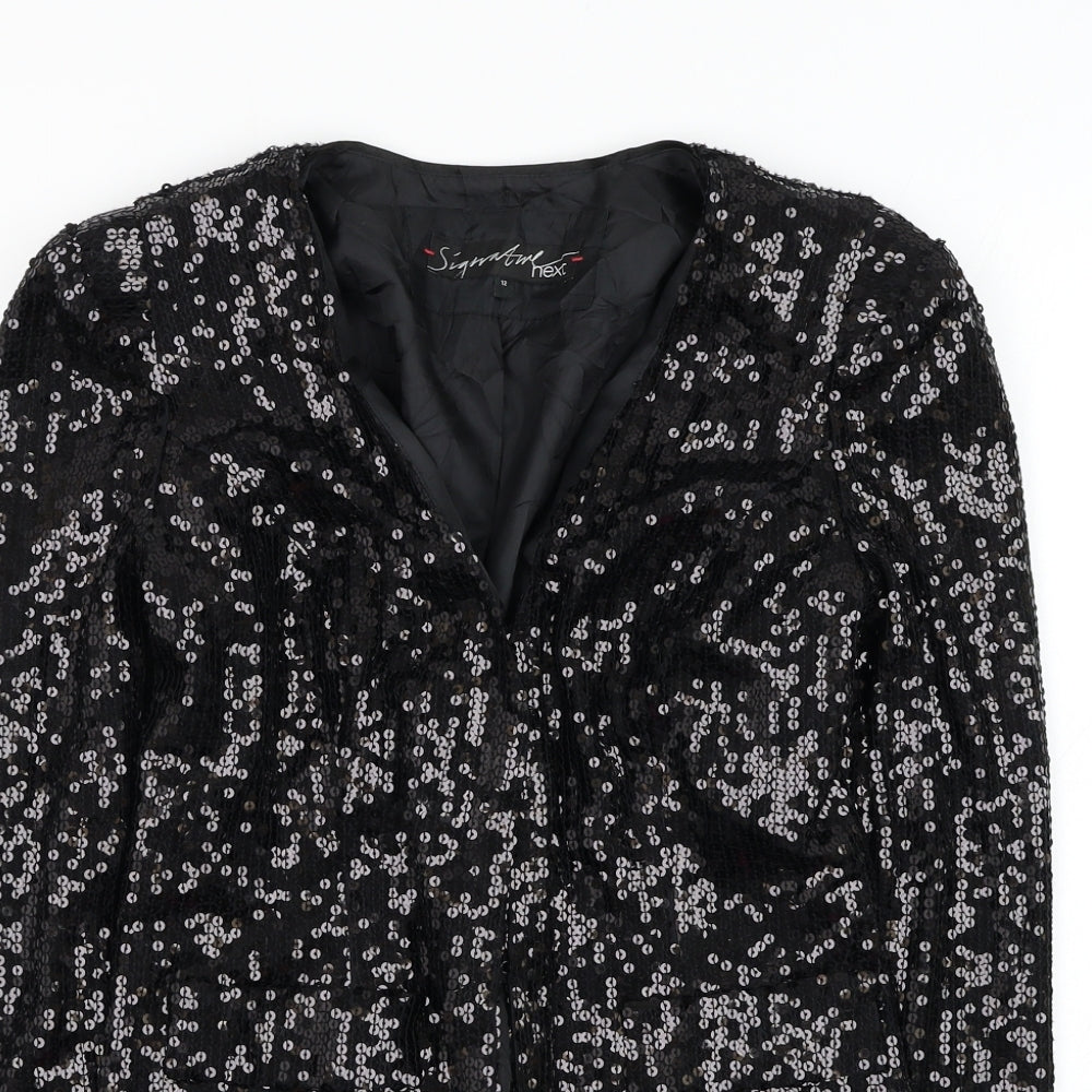 Womens UK Size 12 NEXT Black Jacket