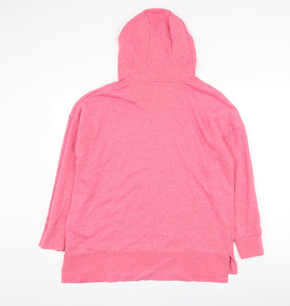Womens UK Size M Dunnes Stores Pink Pullover Hoodie