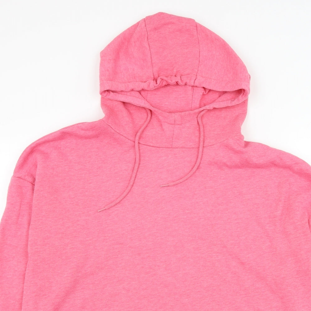 Womens UK Size M Dunnes Stores Pink Pullover Hoodie