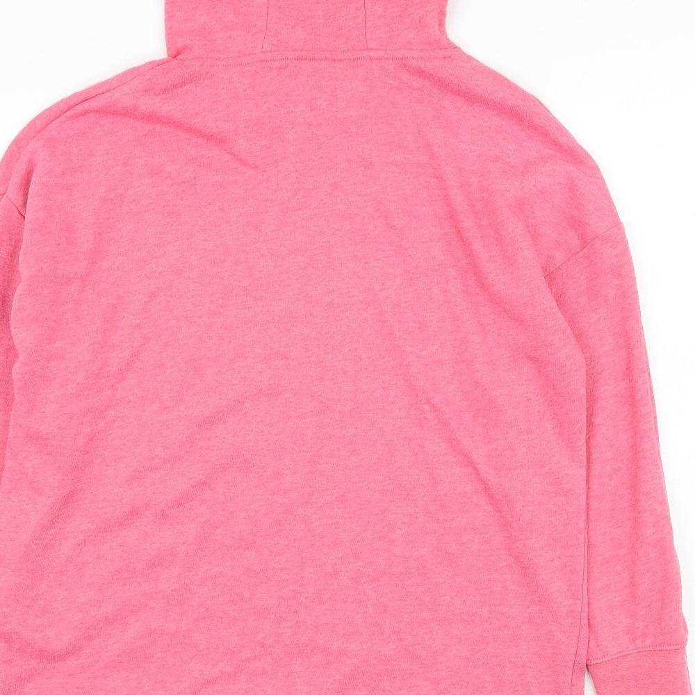 Womens UK Size M Dunnes Stores Pink Pullover Hoodie