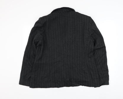 Womens UK Size 16 AMARANTO Black Jacket