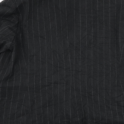 Womens UK Size 16 AMARANTO Black Jacket