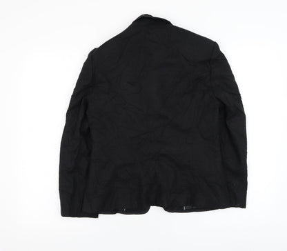 Womens UK Size 12 Marks and Spencer Black Jacket