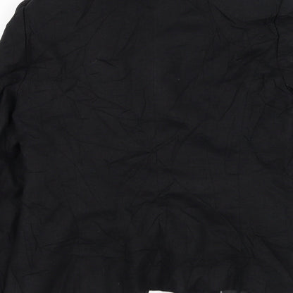 Womens UK Size 12 Marks and Spencer Black Jacket