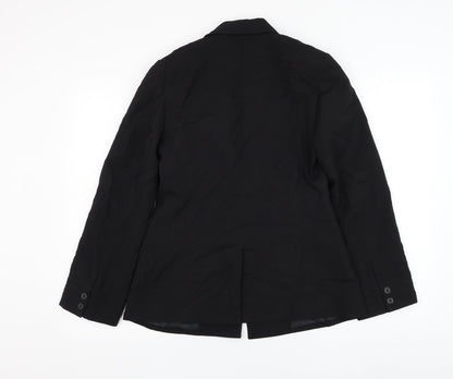 Womens UK Size 10 Simon Jersey Black Jacket