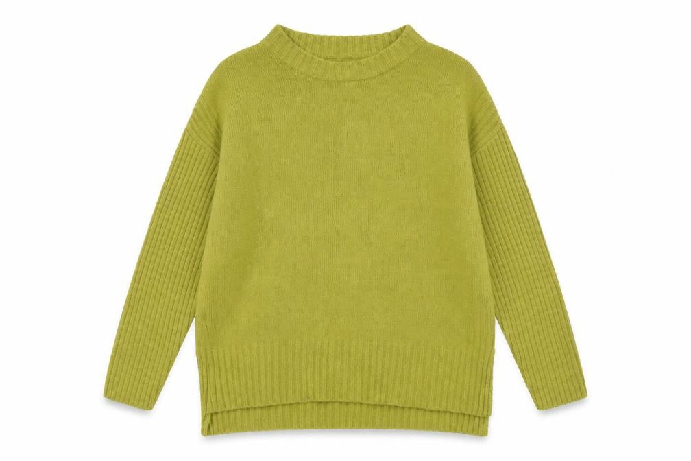Womens UK Size 10 Primark Yellow Pullover Jumper