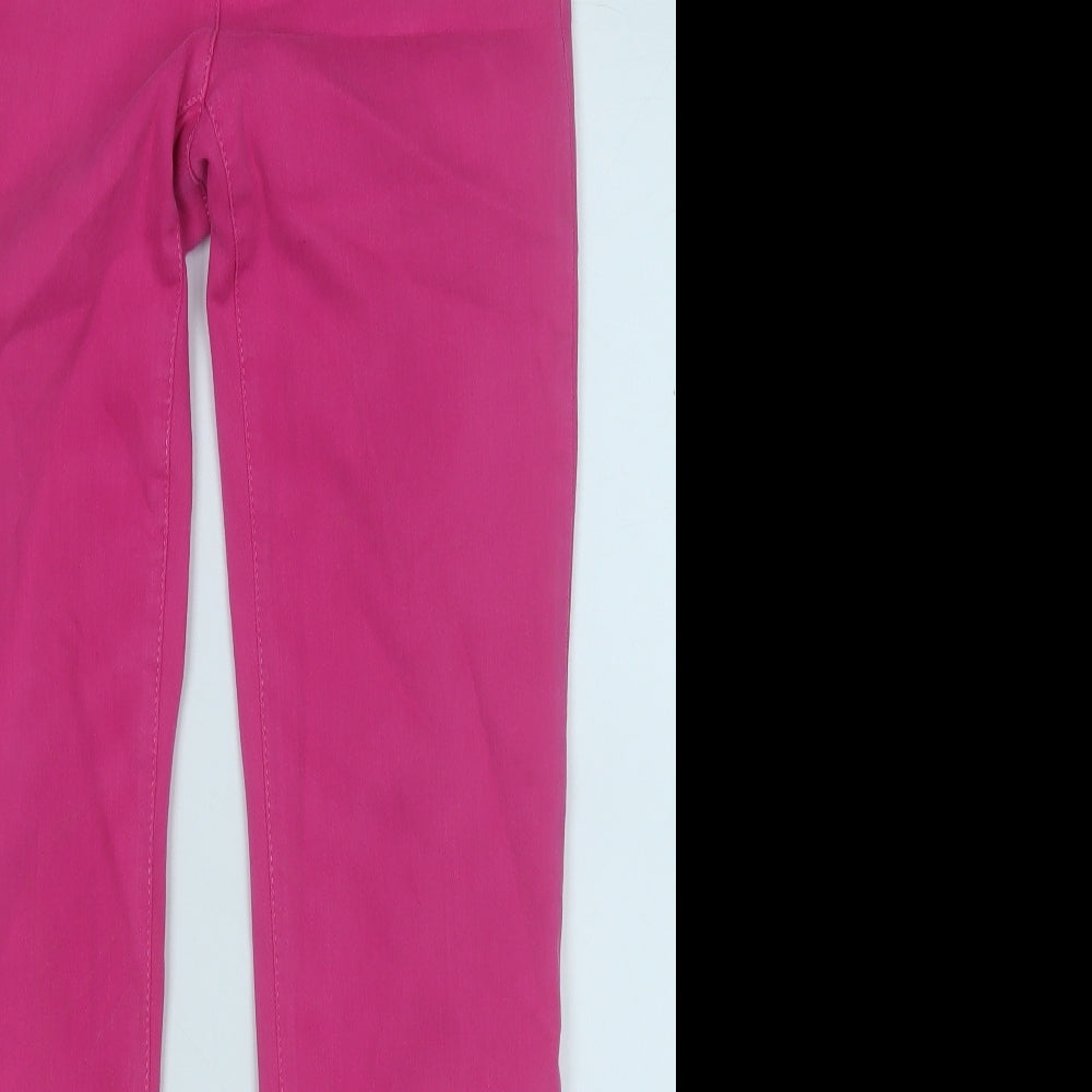 Gerry Weber Womens Pink  Cotton Straight Jeans Size 28 in L27 in Regular