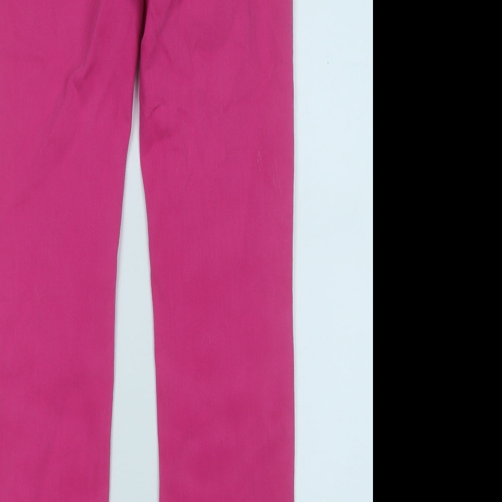Gerry Weber Womens Pink  Cotton Straight Jeans Size 28 in L27 in Regular