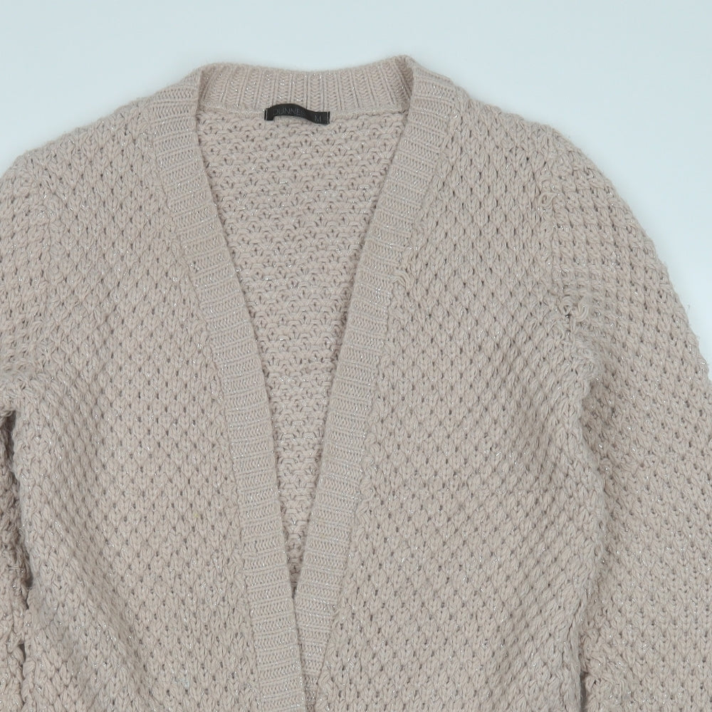 Womens UK Size M Dunnes Stores Pink Cardigan Jumper