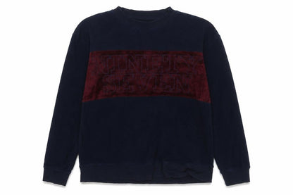 Mens UK Size M Topman Blue Pullover Sweatshirt