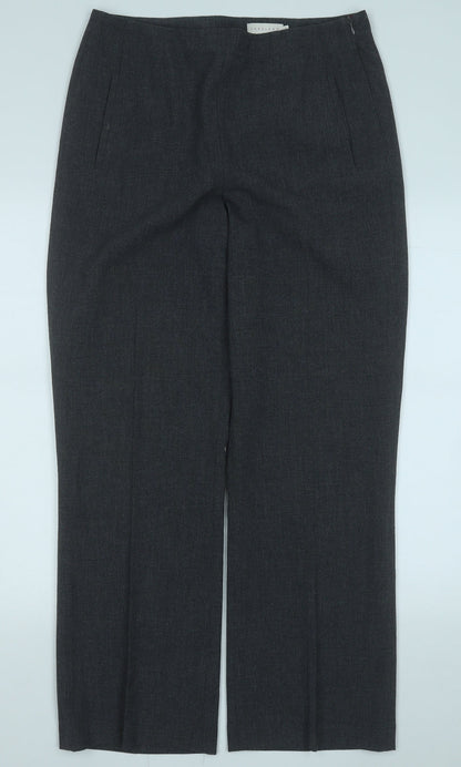 Lakeland Womens Grey  Polyester Trousers  Size 12 L27 in Regular