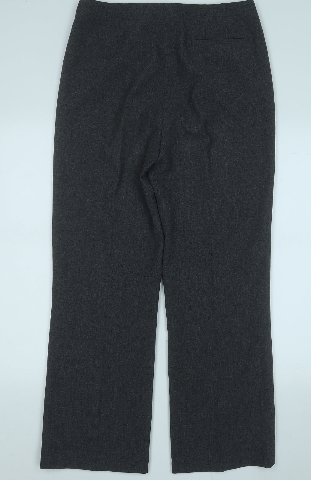 Lakeland Womens Grey  Polyester Trousers  Size 12 L27 in Regular