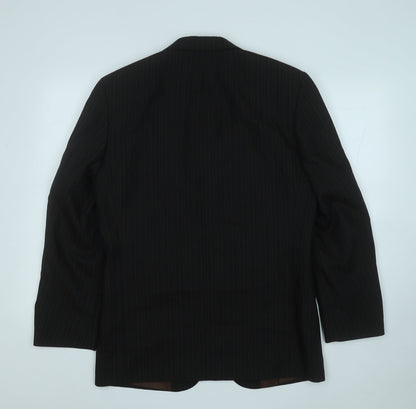 Mens UK Size 38 Taylor & Wright Regular Black Suit Jacket
