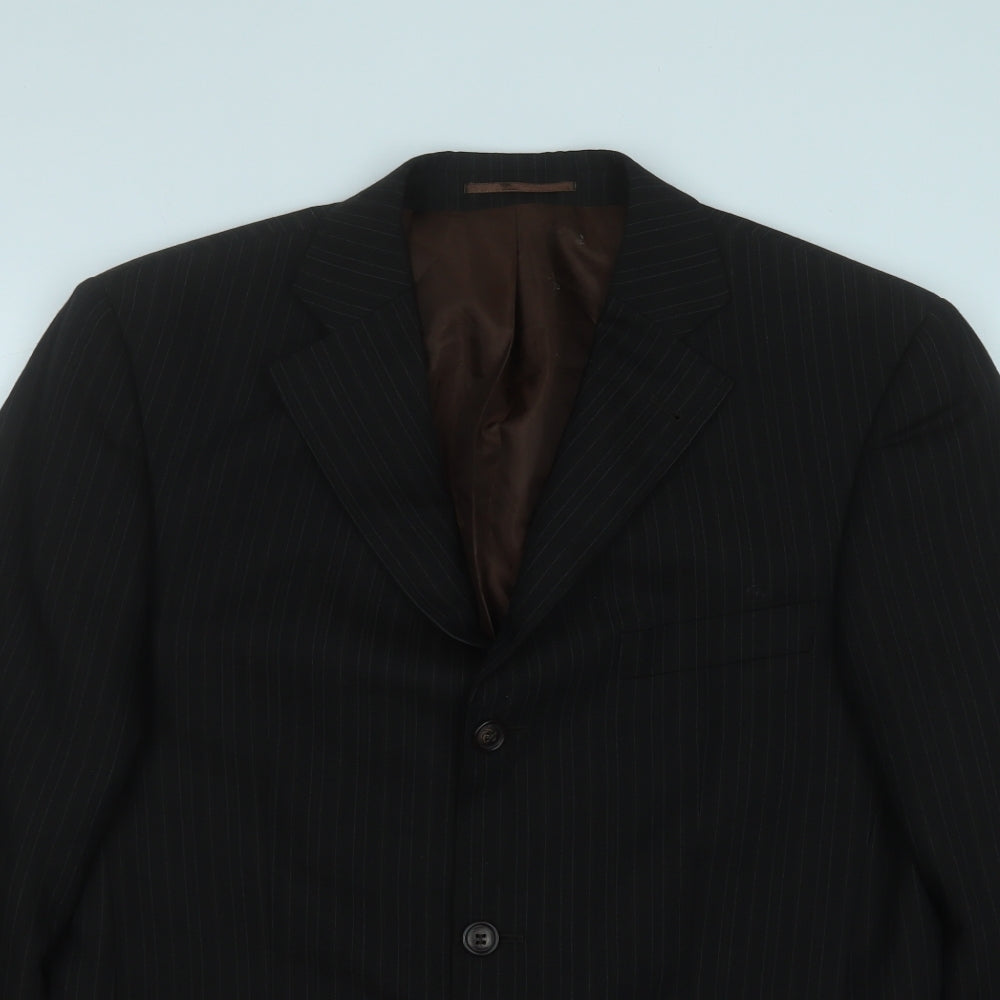Mens UK Size 38 Taylor & Wright Regular Black Suit Jacket