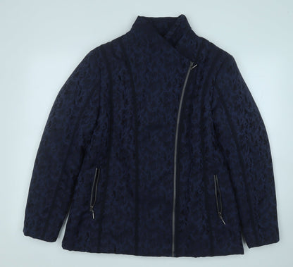Womens UK Size 16 ANNA ROSE Blue Jacket
