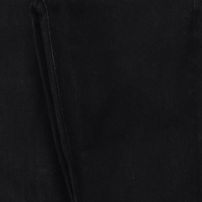 NEXT Womens Grey  Cotton Straight Jeans Size 32 L30 in Regular