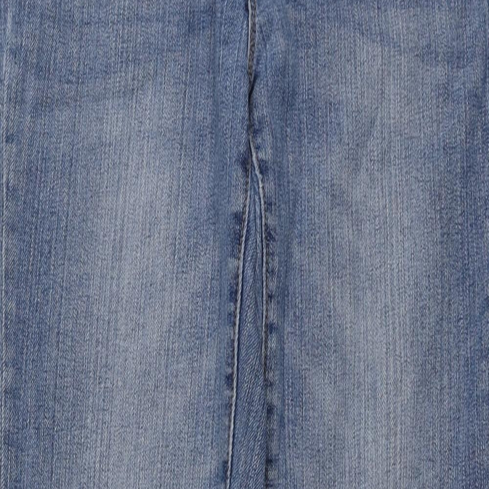 Gap Womens Blue  Cotton Skinny Jeans Size 6 L26 in Regular