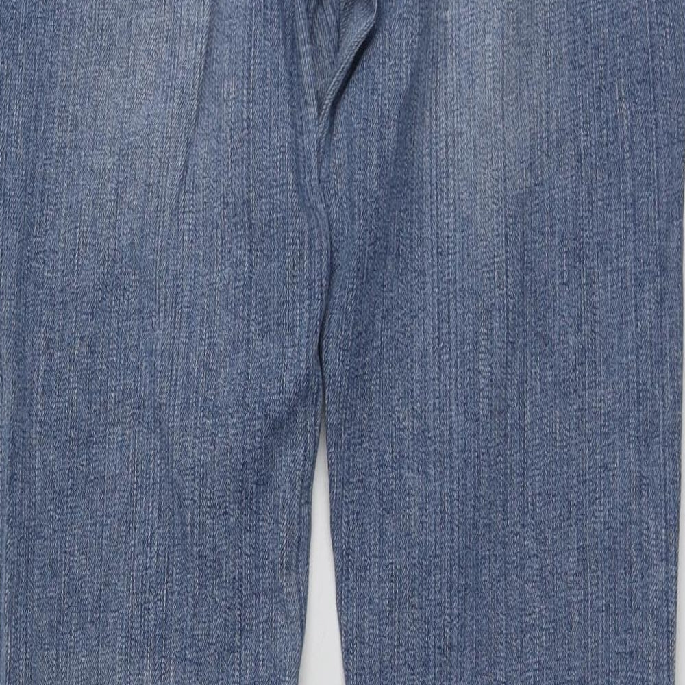 Gap Womens Blue  Cotton Skinny Jeans Size 6 L26 in Regular