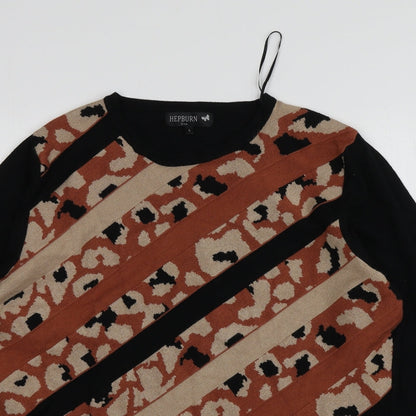 Womens UK Size L Hepburn Black Pullover Jumper