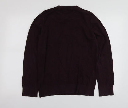 Womens UK Size S H&M Purple Pullover Jumper