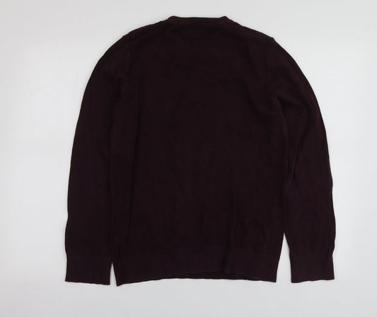 Womens UK Size S H&M Purple Pullover Jumper