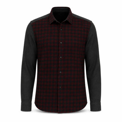 Mens UK Size S River Island Grey  Button-Up Long Sleeve Casual Shirt
