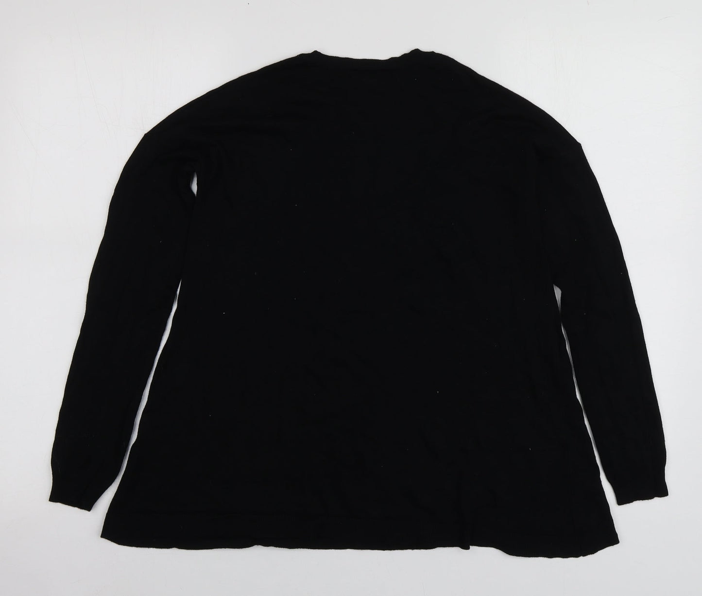 Womens UK Size 10 Atmosphere Black Pullover Jumper