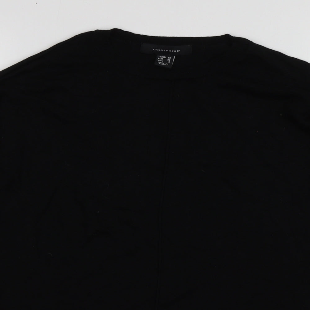 Womens UK Size 10 Atmosphere Black Pullover Jumper