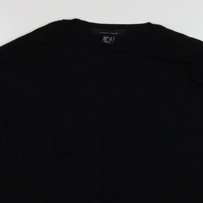 Womens UK Size 10 Atmosphere Black Pullover Jumper
