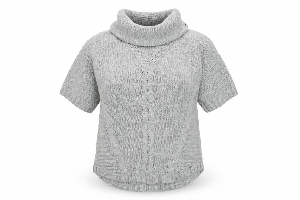 Womens UK Size XS Oasis Grey Pullover Jumper