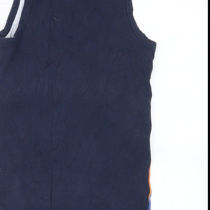 Star Wars Boys Blue  Cotton Basic Tank Size 4-5 Years Round Neck  - Star Wars 4-6 Years
