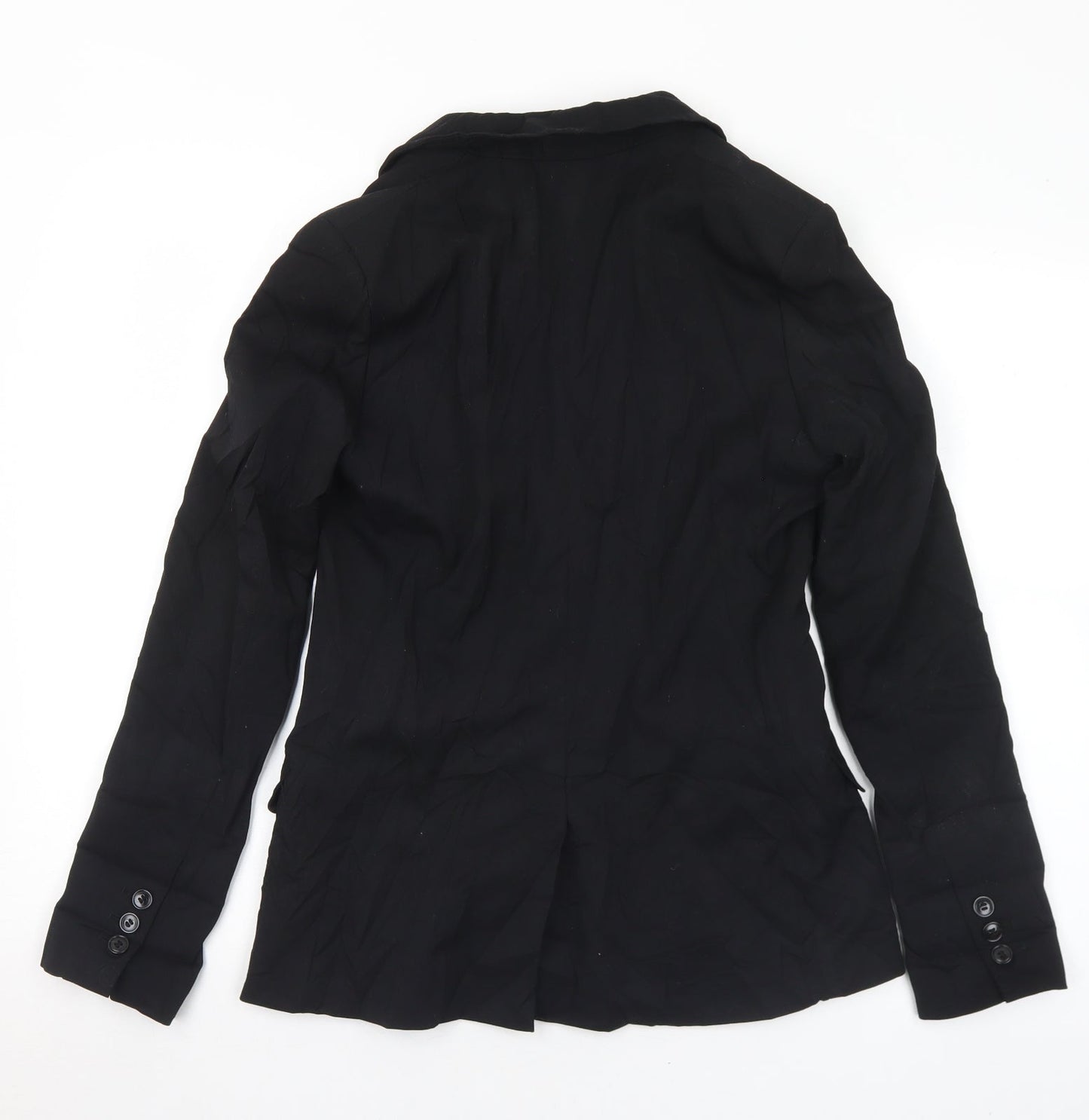 Womens UK Size 10 H&M Regular Black Suit Jacket