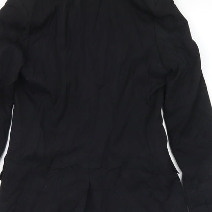 Womens UK Size 10 H&M Regular Black Suit Jacket