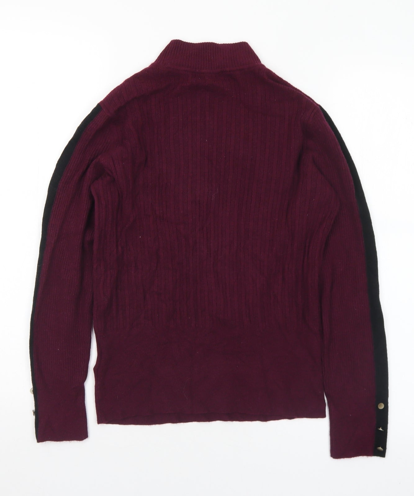 Womens UK Size 12 Marks and Spencer Purple Pullover Jumper