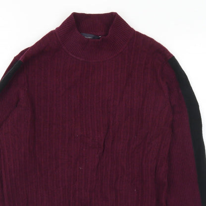 Womens UK Size 12 Marks and Spencer Purple Pullover Jumper