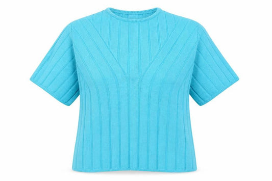 Womens UK Size 10 LUCIA Blue Pullover Jumper