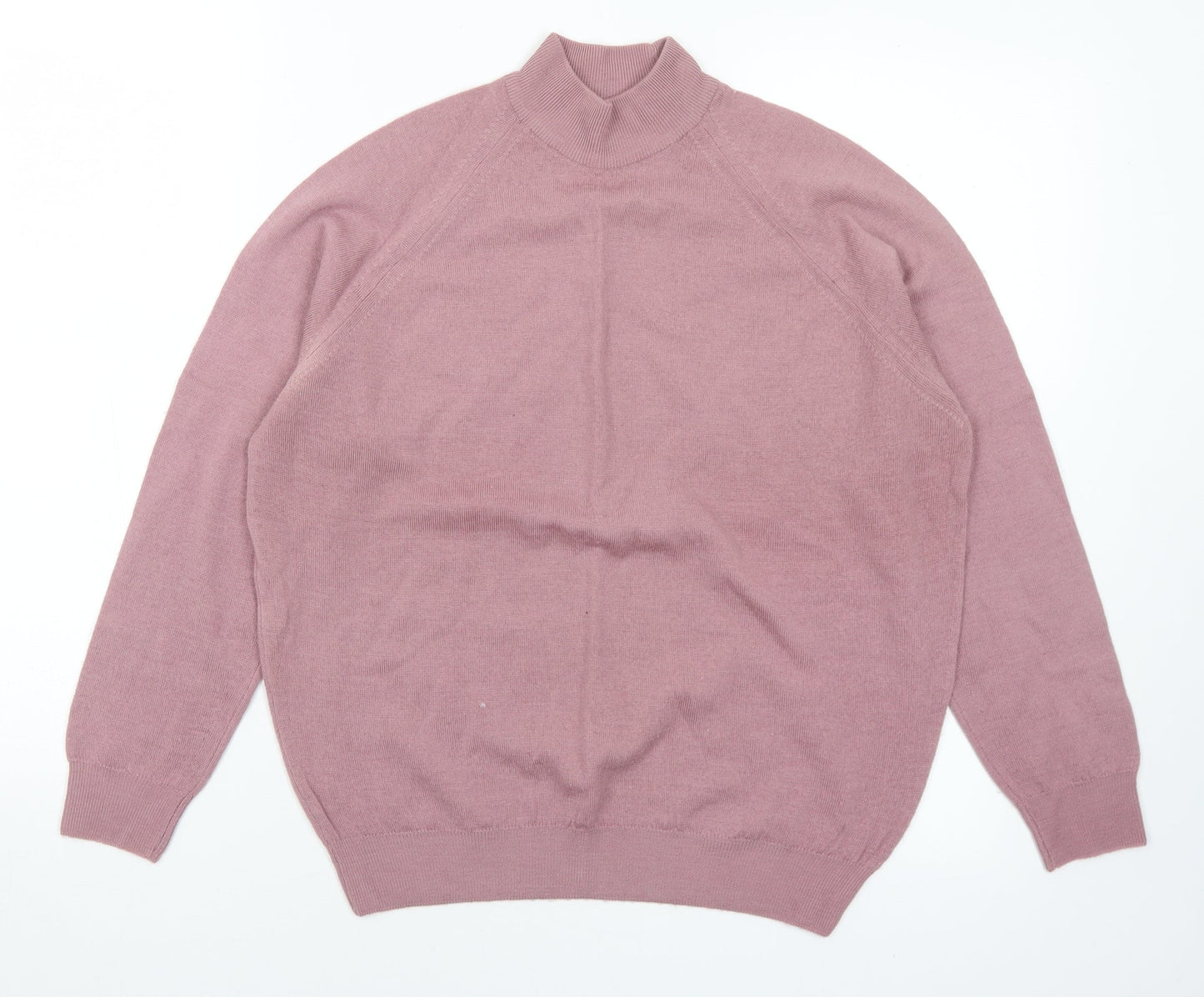 Womens UK Size M Preworn Purple Pullover Jumper