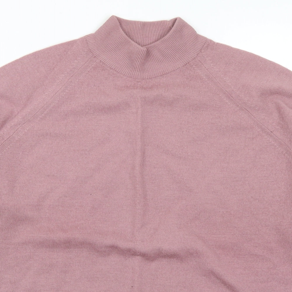 Womens UK Size M Preworn Purple Pullover Jumper