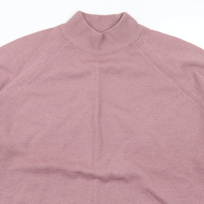 Womens UK Size M Preworn Purple Pullover Jumper