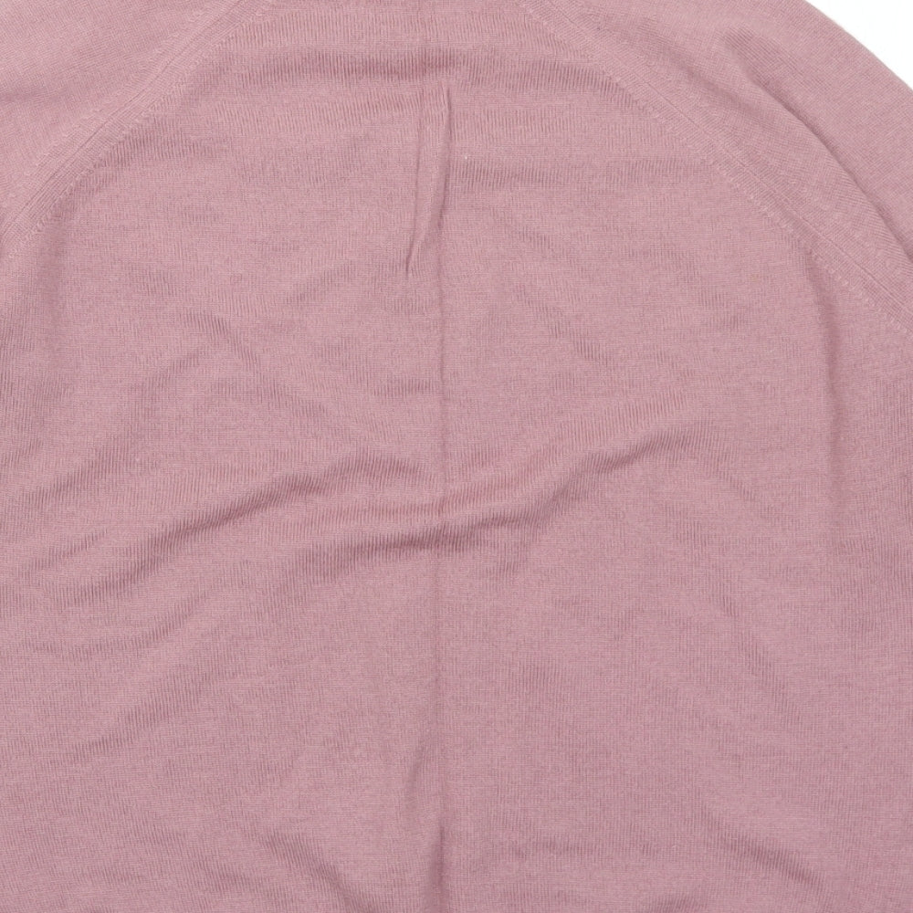 Womens UK Size M Preworn Purple Pullover Jumper