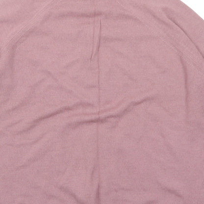 Womens UK Size M Preworn Purple Pullover Jumper
